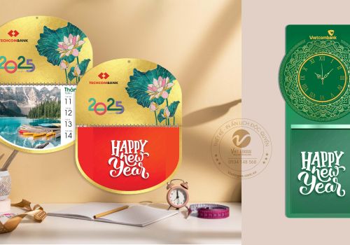 Các Dáng Lịch Treo Tường Ấn Tượng Nhất 2025