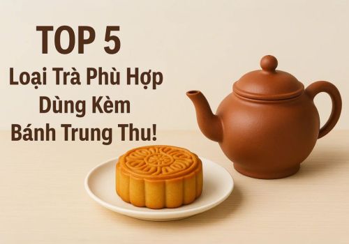 TOP 5 Loại Trà Phù Hợp Dùng Kèm Bánh Trung Thu!