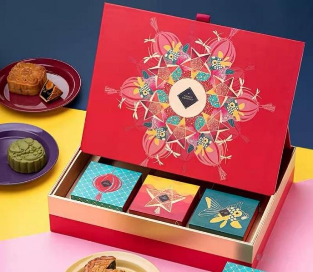 các kiểu dáng hộp trung thu